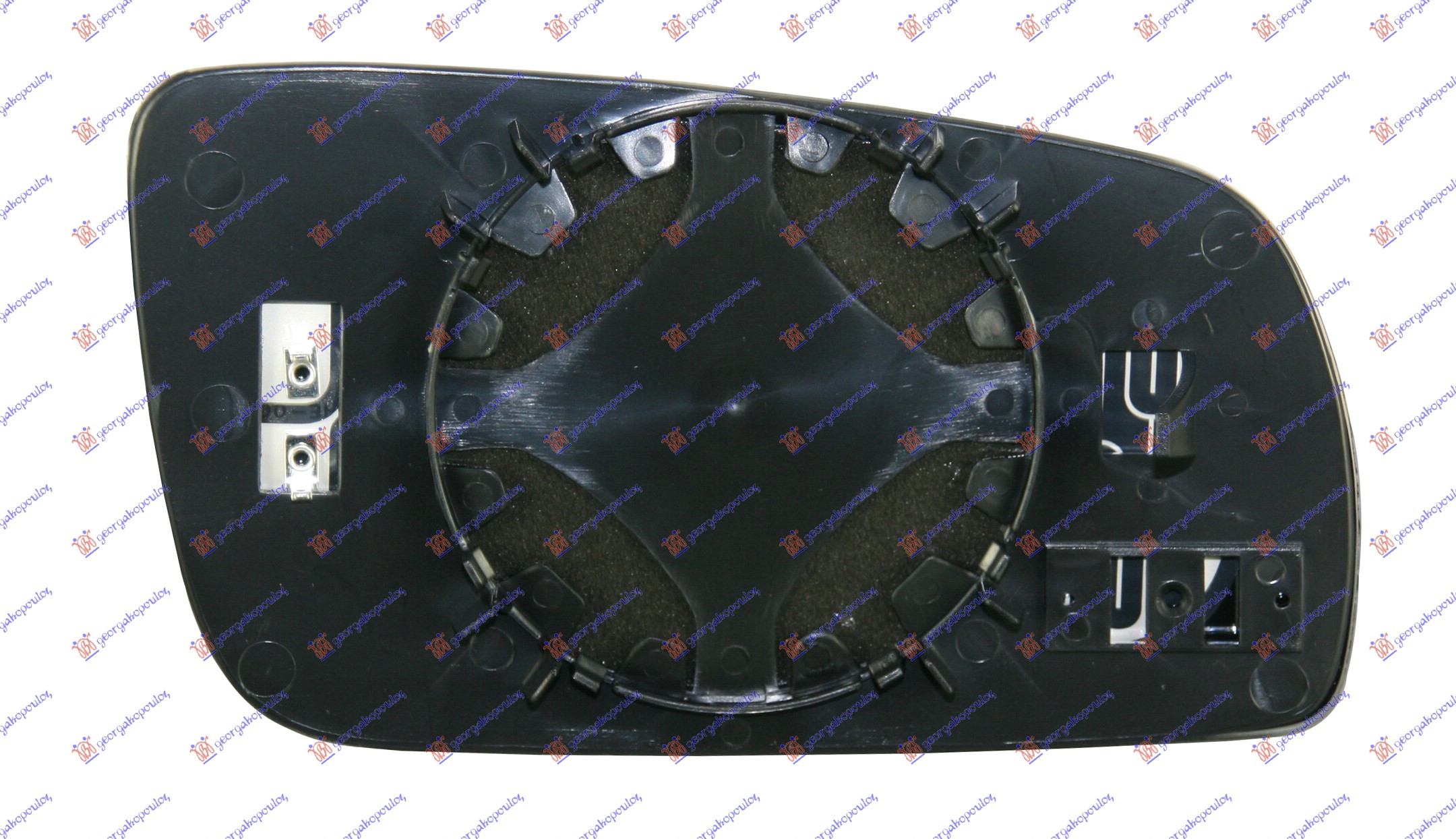 Ultimate Styling Heated Convex Wing Mirror Glass – Skoda Octavia Mk3 5E 2013-2021 – Drivers Side (Right)