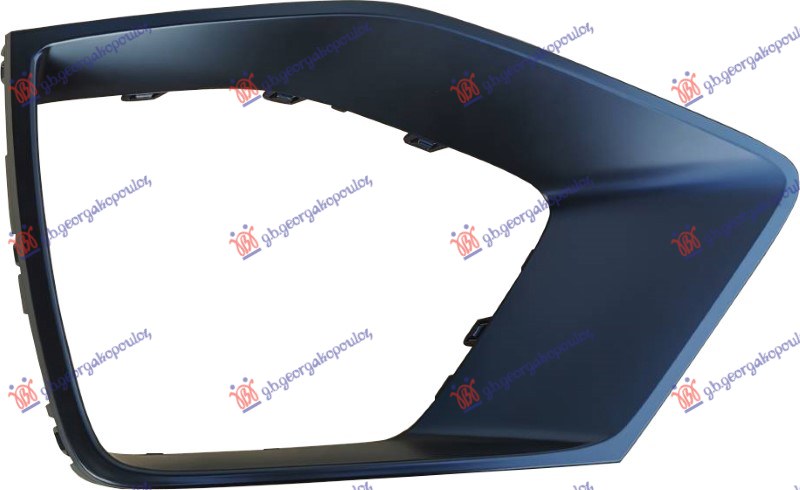 Front Bumper Mesh Trim (S-Line/Sq8) Audi Q8 2018-2023 (4MN/4MT) - autoLoop