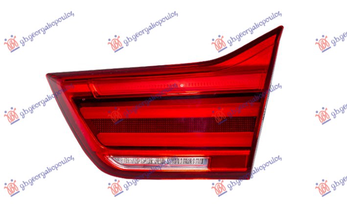Tail Light Interior LED (M4 Coupe) 2017-(Ulo) BMW Series 4 (F32/36/33 ...