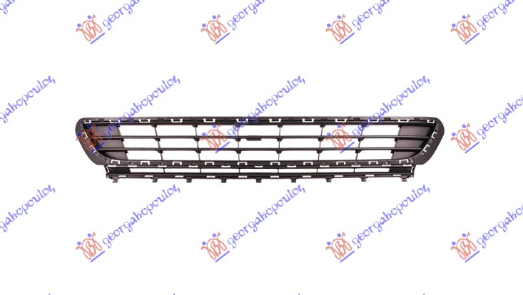 Διχτυ Προφυλακτήρα Εμπρός Μεσαιο (Anoixto) VW Golf VII 2013-2016 (5G1 ...